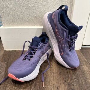 ASICS Gel Nimbus 25, size 10 (Width B)